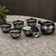 JAPANESE KUTANI PORCELAIN TEA SET WITH LID – RENZAN MOTIF