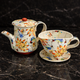 KUTANI WARE COFFEE DRIPPER & POT “SAIKA RED” – KOKUZOU KILN (WITH GIFT BOX)