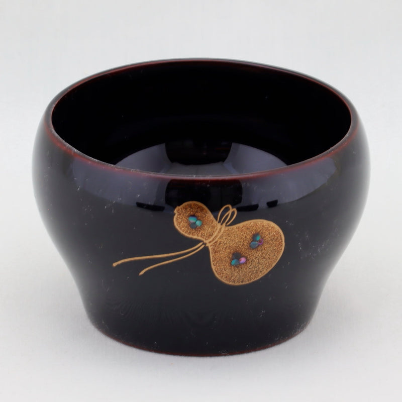 WAJIMA LACQUERWARE GUINOMI TAME-NURI HYŌTAN MAKI-E