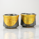 JAPANESE KUTANI WARE SAKE CUP SET – GOLD LEAF DECORATION IN GIFT BOX