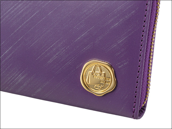 DETECTIVE CONAN BRITISH DETECTIVE PREMIUM LONG WALLET IN AUTHENTIC BRITISH BRIDLE LEATHER