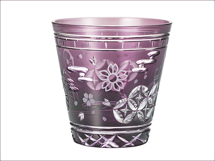 HATSUNE MIKU EDO KIRIKO GLASS – SENBONZAKURA LIMITED EDITION JAPANESE CUT GLASS