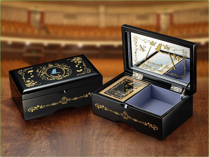 LIZ AND THE BLUE BIRD AIZU LACQUER MUSIC BOX