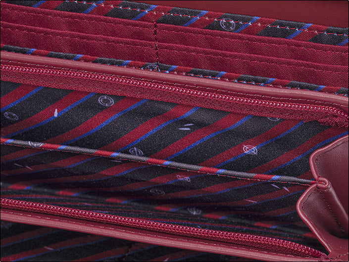 DETECTIVE CONAN BRITISH DETECTIVE PREMIUM LONG WALLET IN AUTHENTIC BRITISH BRIDLE LEATHER