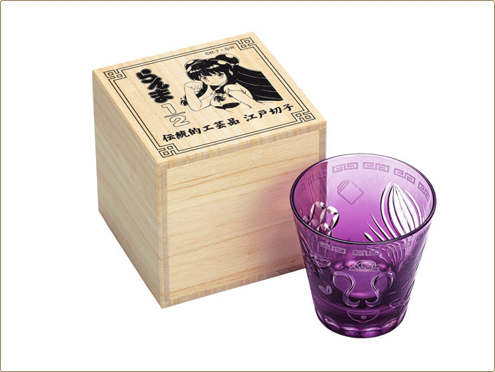 RANMA 1/2 EDO KIRIKO GLASS – JAPANESE ANIME COLLABORATION