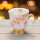JAPANESE KUTANI MUG CUP - KINRANDE CHERRY BLOSSOM DESIGN BY YOSHINORI FUKUDA