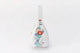 KAKIEMON KILN ARITA PORCELAIN SQUARE IKEBANA VASE – CHRYSANTHEMUM, PLUM BLOSSOM AND BIRD MOTIF