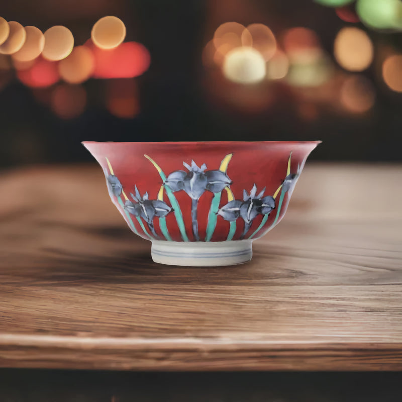 ARITA WARE AKA-DAMI AYAME /MIYAKESEITOSHO