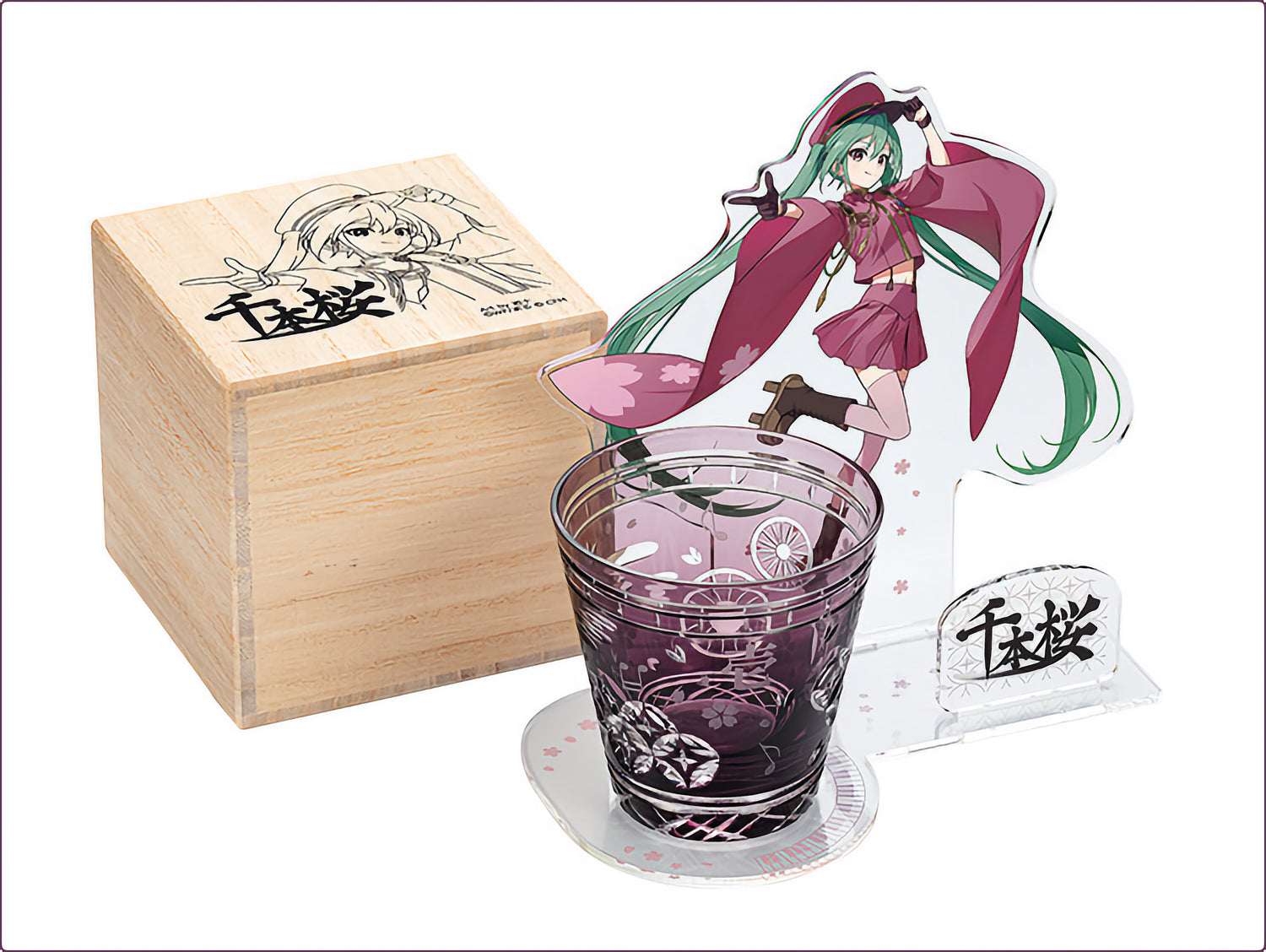 HATUNE MIKU EDO KIRIKO GLASS SENBONZAKURA