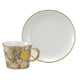 KUTANI WARE CUP & SAUCER – GENUINE GOLD HANA-ZUME (GIFT BOX)