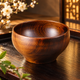 YAMANAKA LACQUERWARE SAKURA ROUND BOWL BROWN (L SIZE)