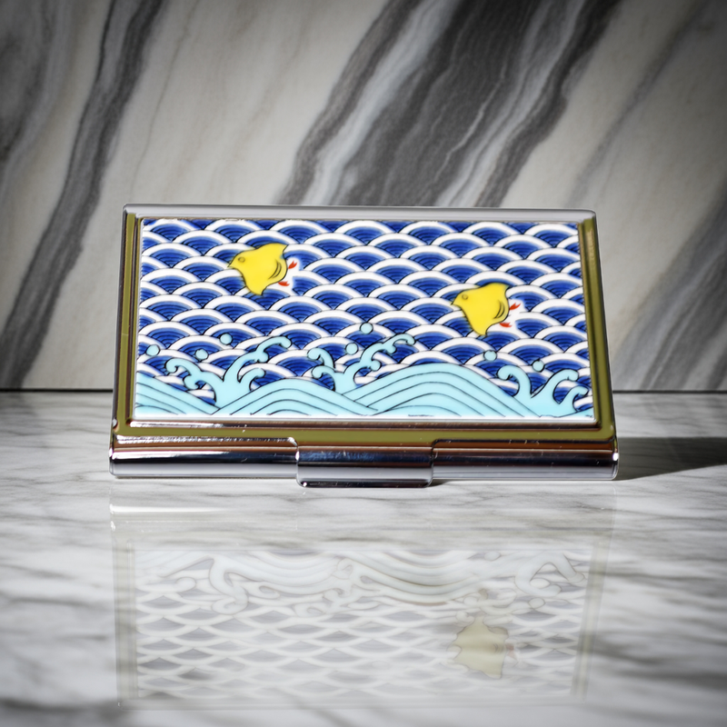 KUTANI JAPANESE CARD CASE CHIDORI /SEIKOU KLIN