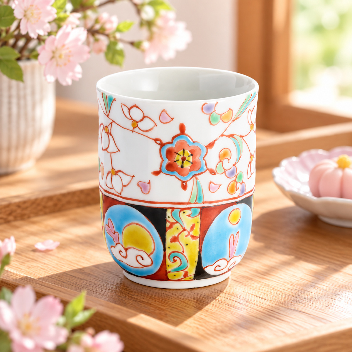 KUTANI WARE YUNOMI KAGETSUYA  / GINSYUU KILN
