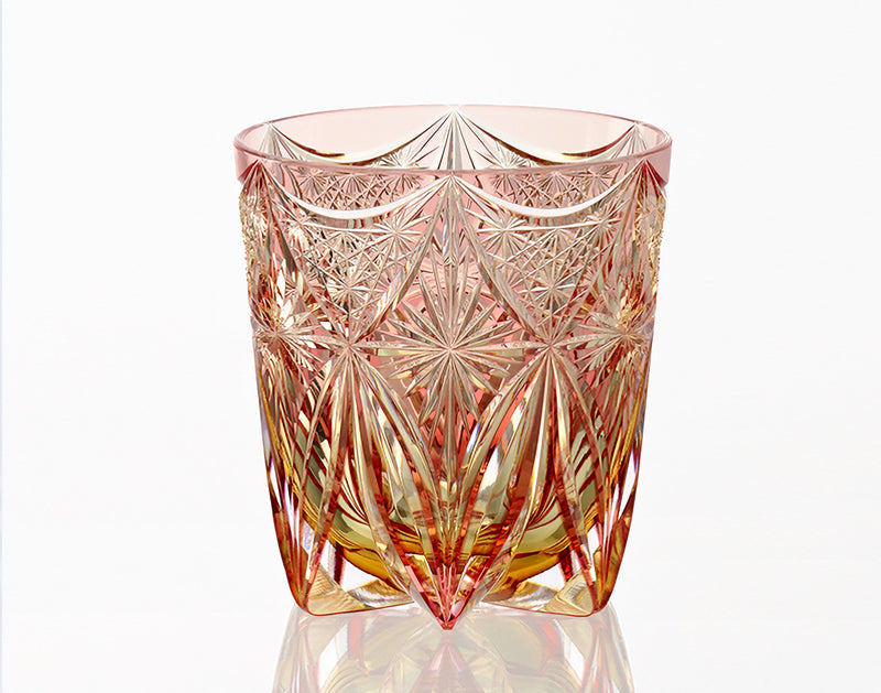 WHISKEY GLASS, EDO KIRIKO KASANEIROME “KIRARA”