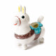JAPANESE KUTANI PORCELAIN RODY FIGURINE – SWEDISH STYLE FLOWER DESIGN (WHITE)