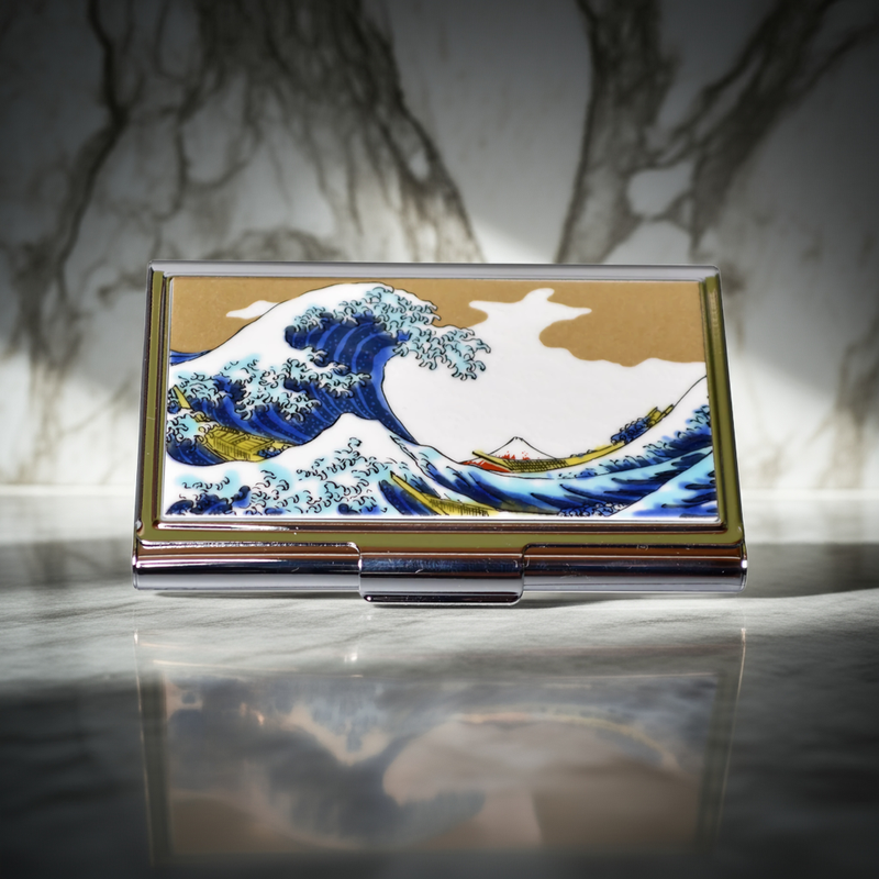 KUTANI JAPANESE CARD CASE WAVE /SEIKOU KLIN